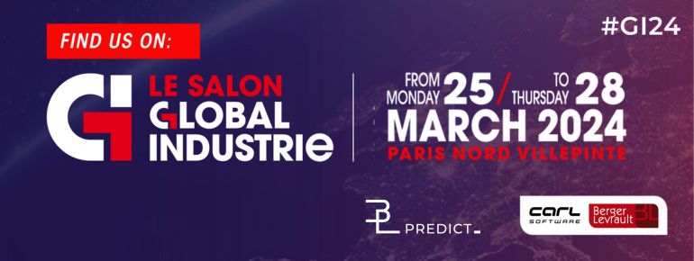 Meet us at Global Industrie 2024 in Paris !