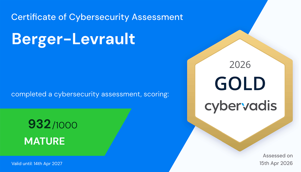 CyberVadis Certificate